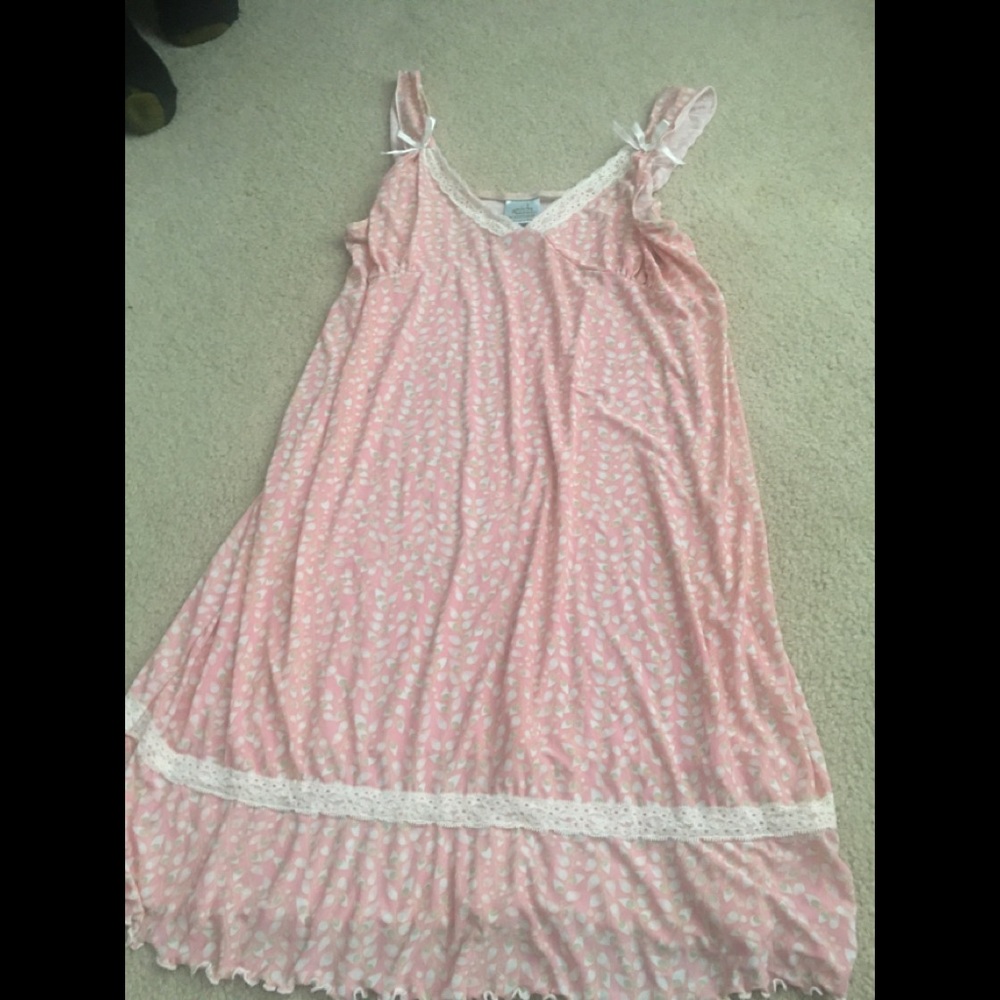 Pink gown